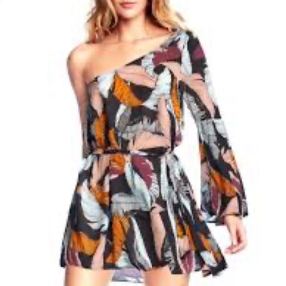 Maagi one shoulder dress